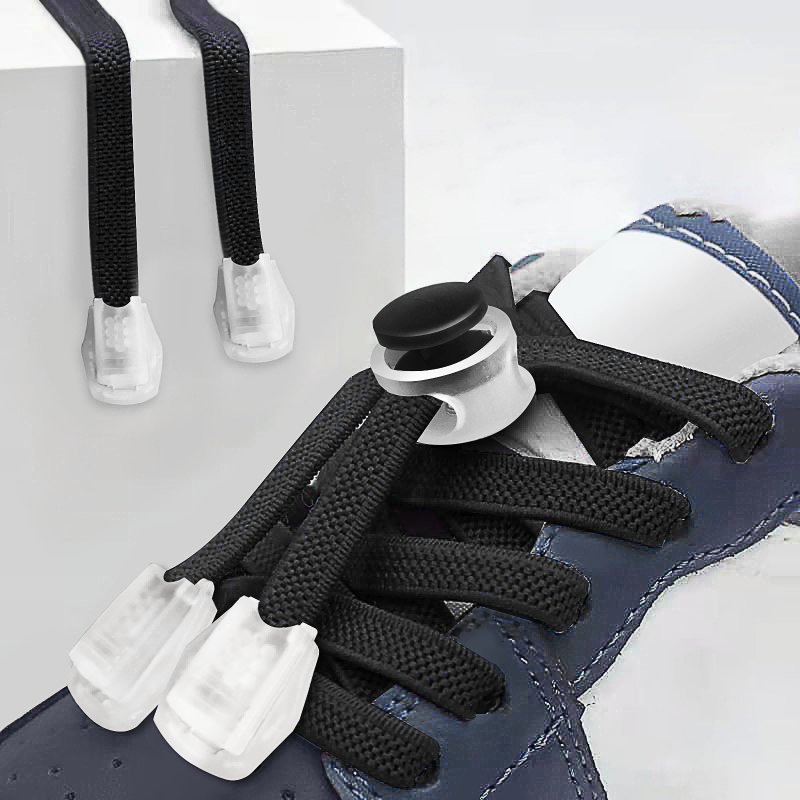 Plastic Shoe Buckles for Kids - No Tie Sports Shoelaces Set