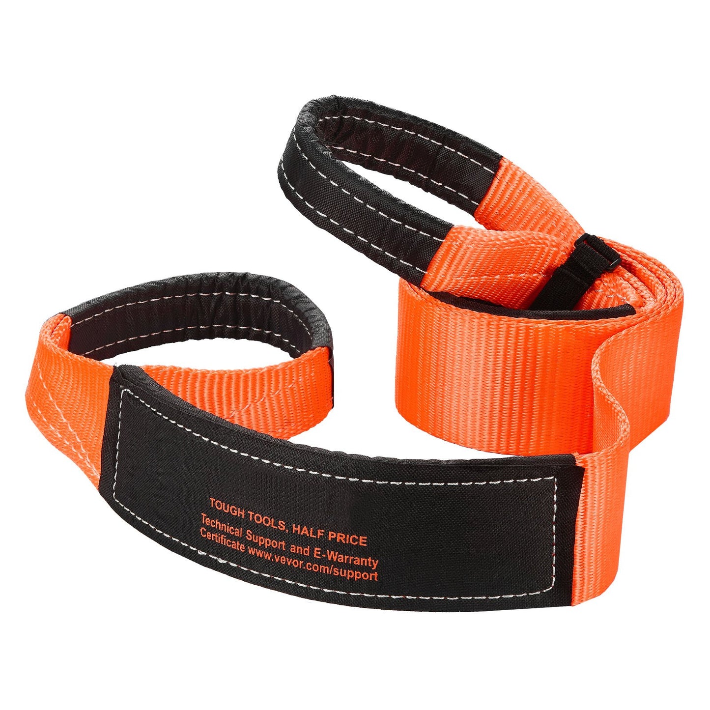 Heavy Duty Tow Rope 36,000 lbs Capacity - 8 ft Emergency Vehicle Tow Strap