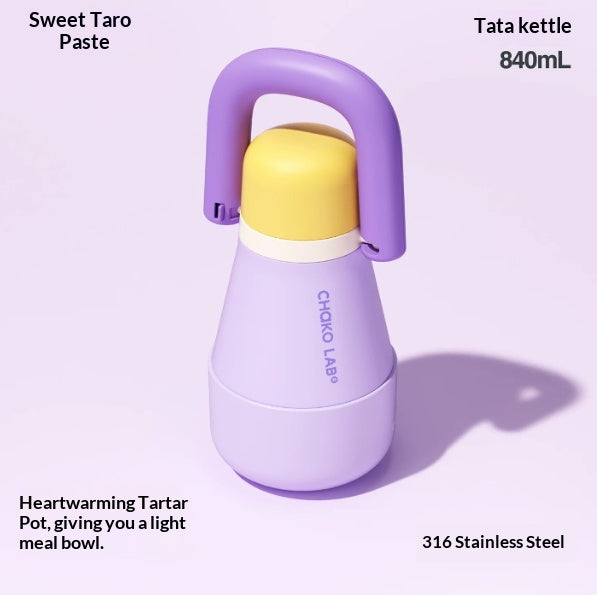 Large Capacity Insulated Water Bottle with Straw - Portable Drinkware for Women