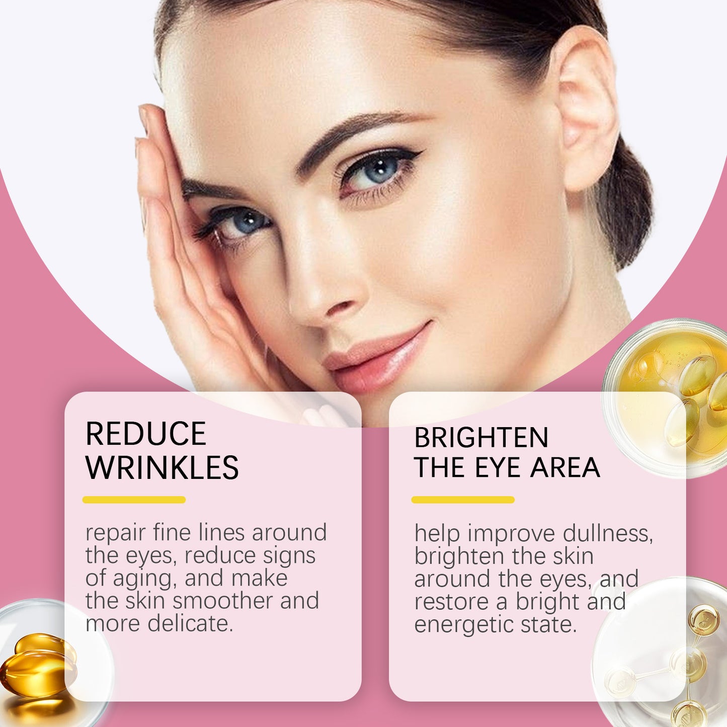 Retinol Eye Cream Stick - Anti-Aging Moisturizer for Fine Lines & Firming