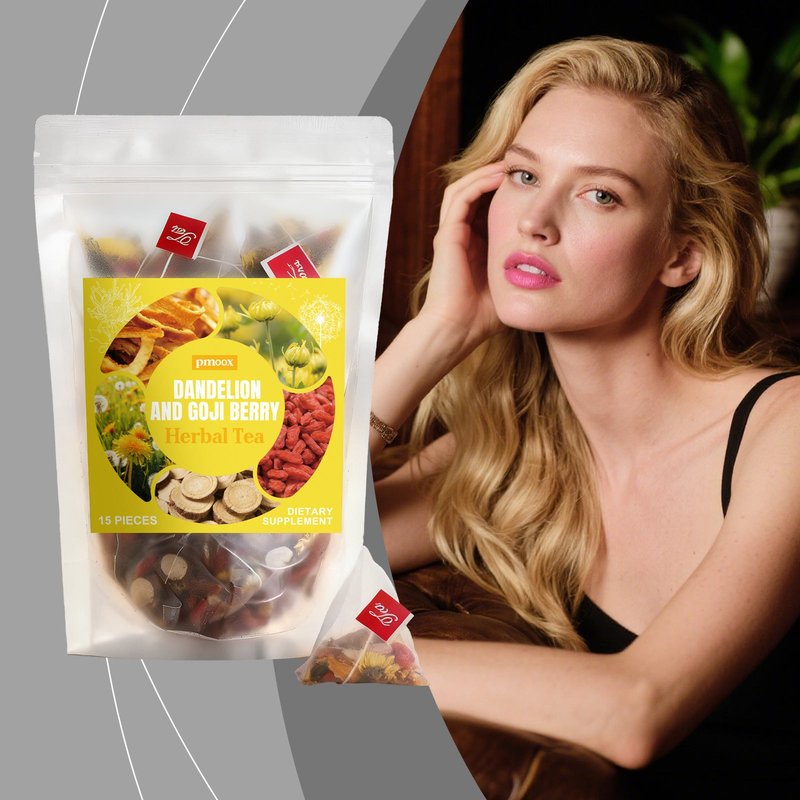 Dandelion & Goji Berry Herbal Tea Bags - 15 Pieces