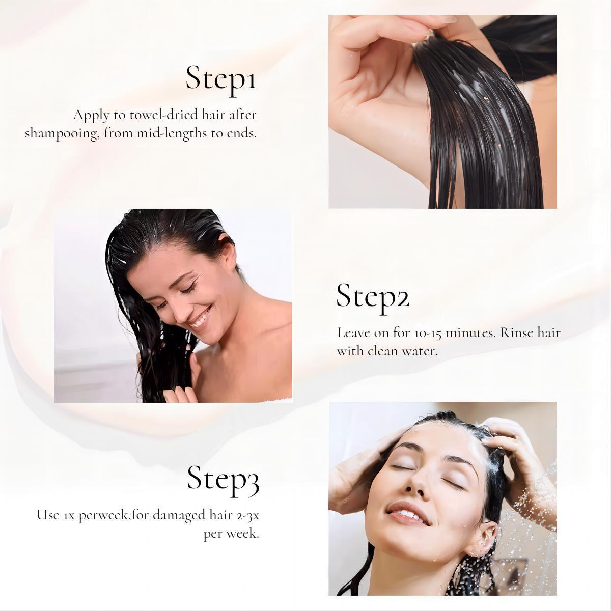 Moisturizing Argan Oil Hair Mask - Deep Conditioning for Damaged Hair