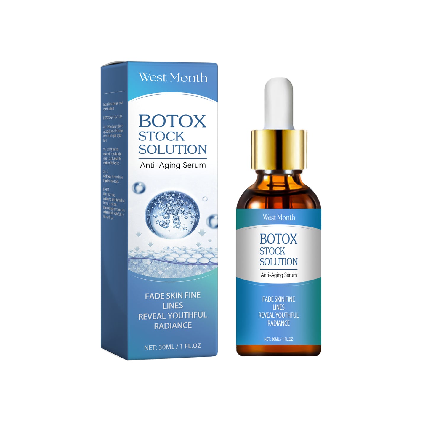 Collagen Face Serum with Vitamin C & Hyaluronic Acid - Anti-Aging Hydration