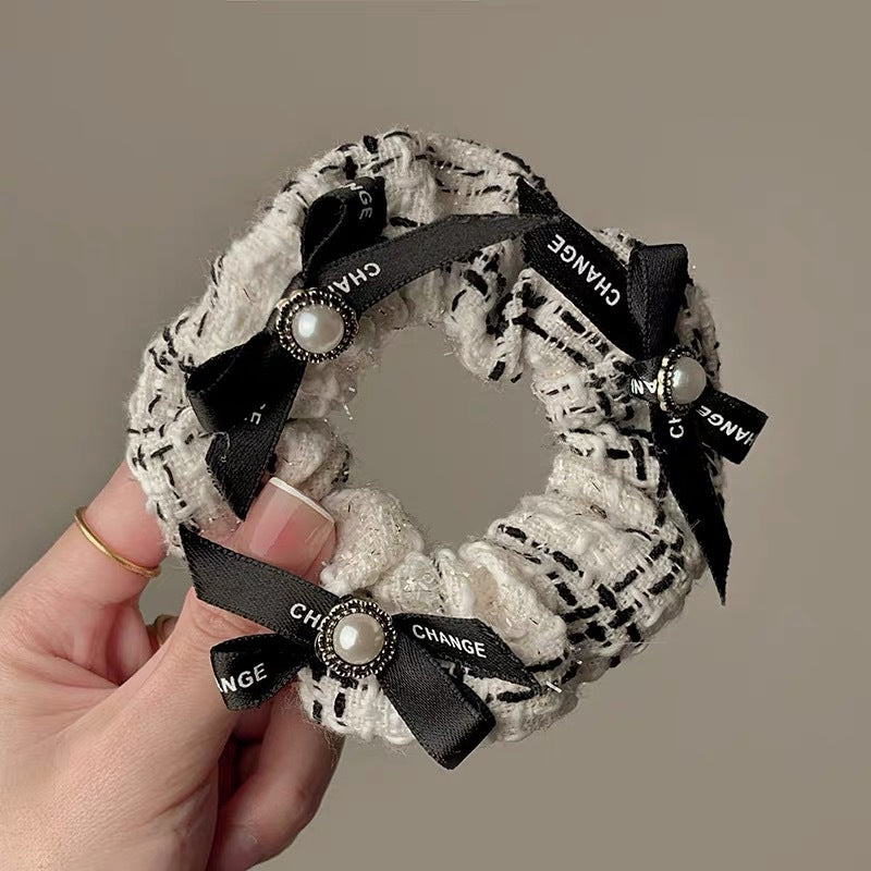 Summer Sweet Lace Scrunchie Hair Tie - Elegant Floral Hair Accessory