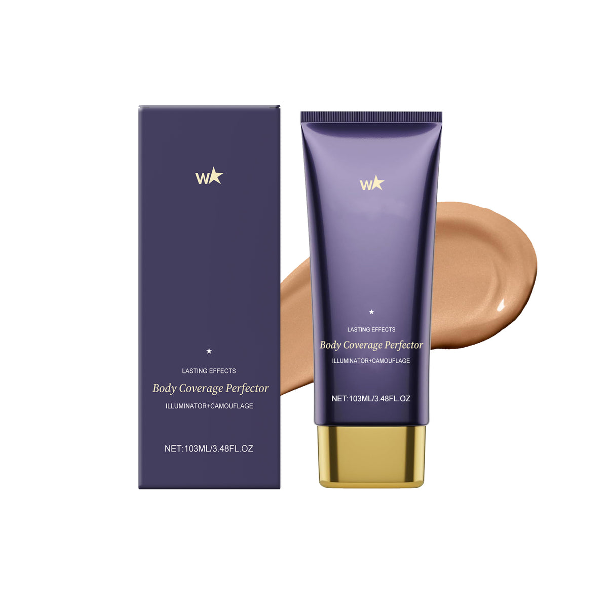 Body Concealer Repair Cream - Long-Lasting Moisturizer & Blemish Cover 103ml