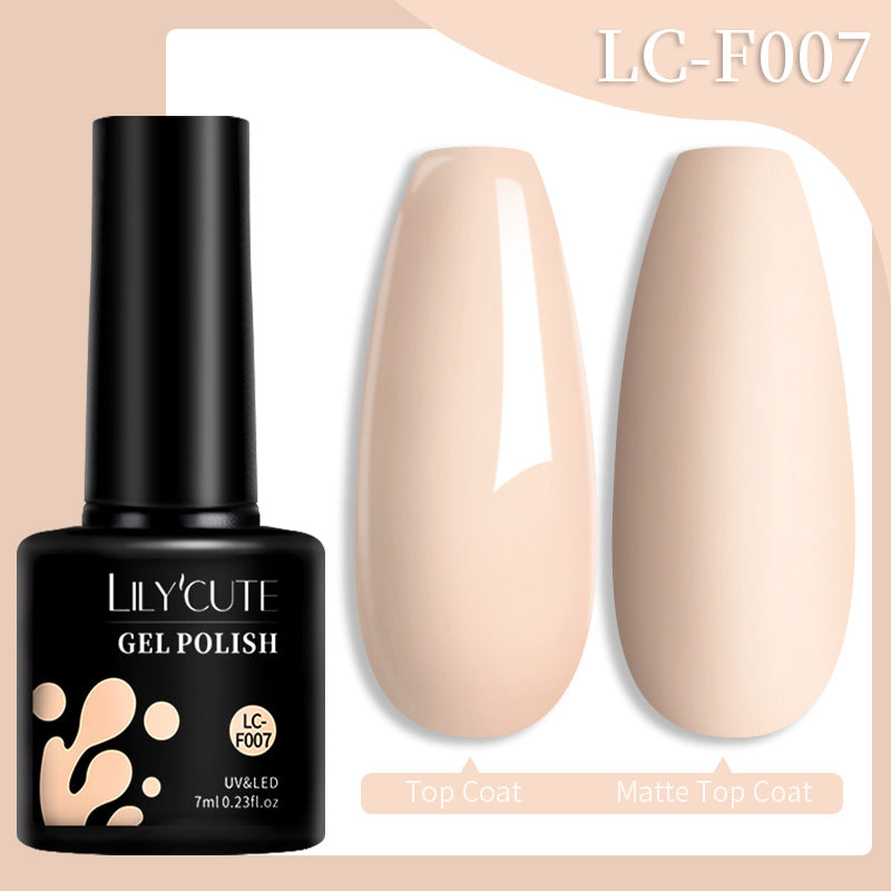 Colored Glitter Nail Glue Set for Nail Art - Waterproof & Non-Flushing