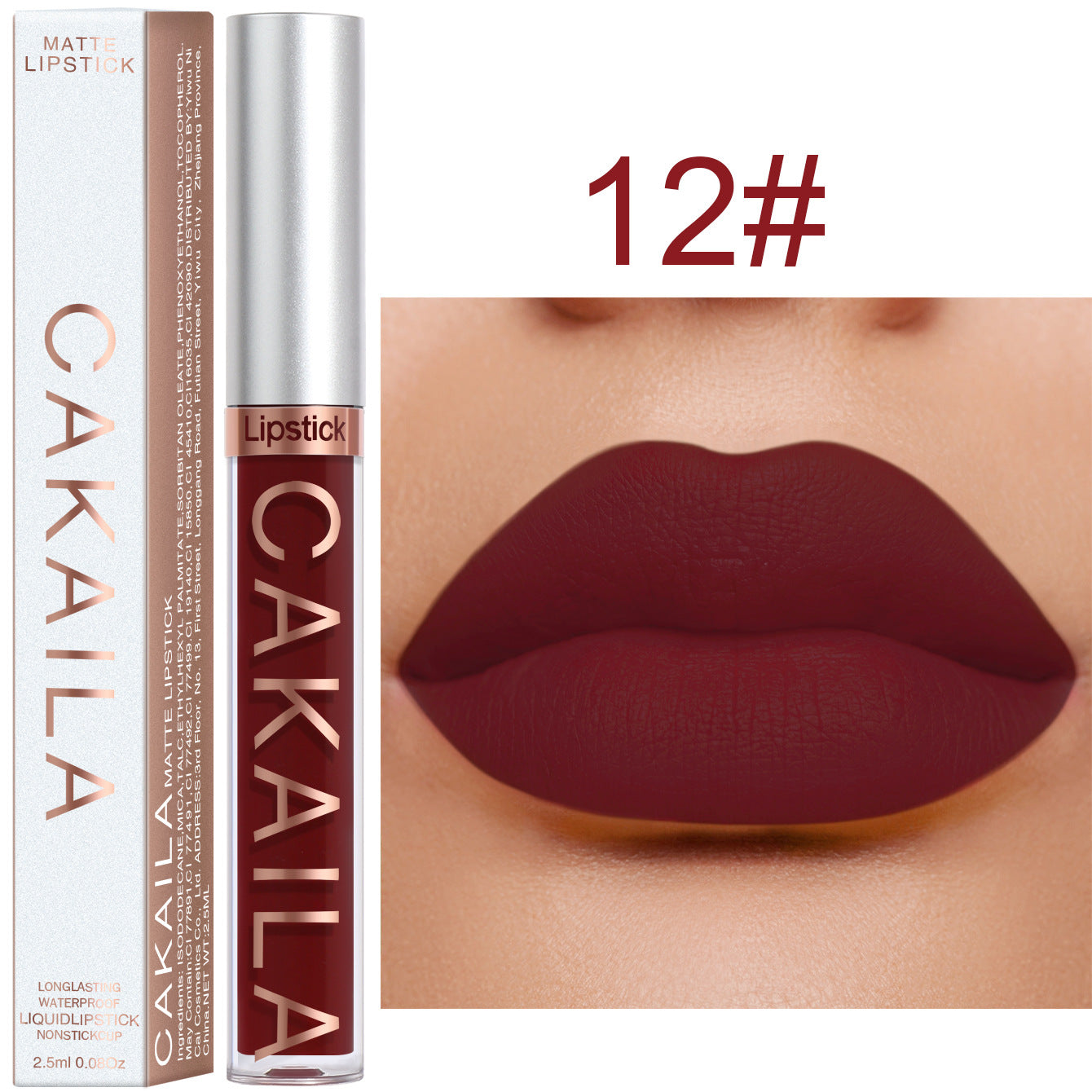 Waterproof Lip Gloss for Women Matte Lip Makeup - CJ