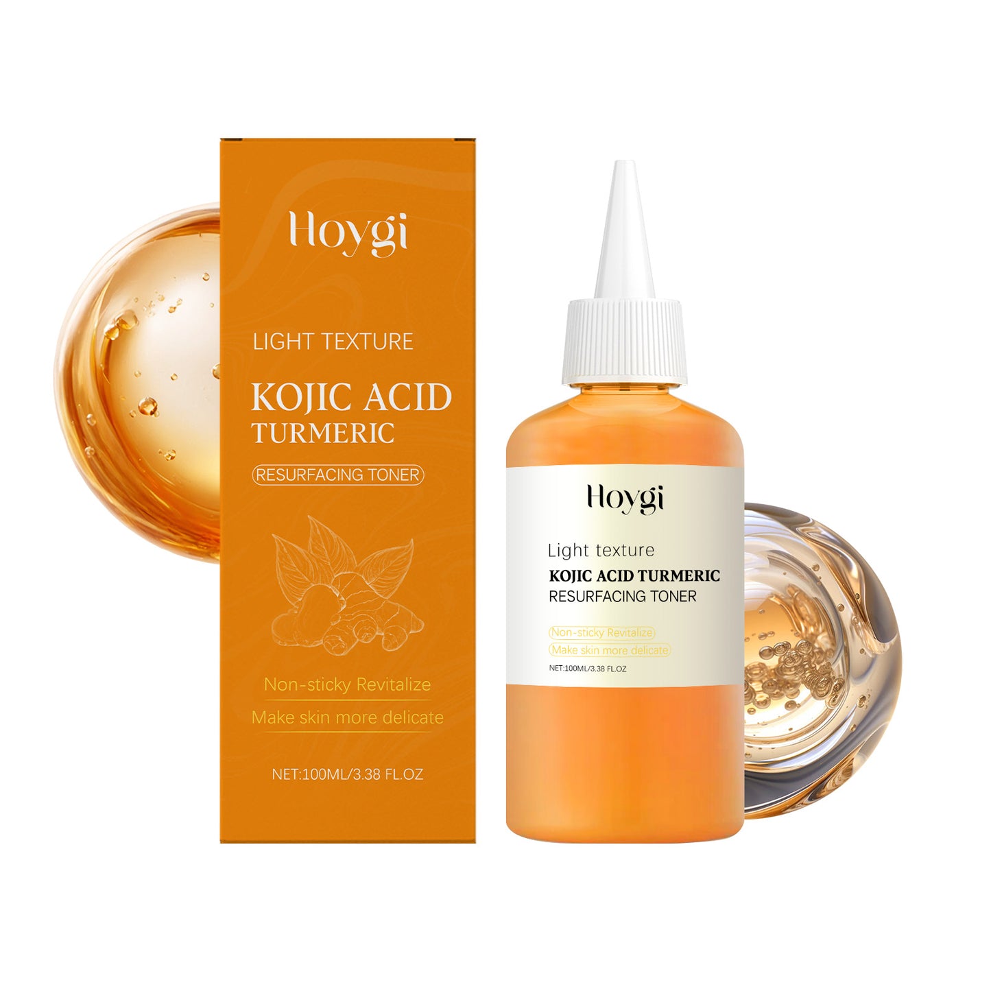 Turmeric Brightening Facial Toner with Niacinamide & Kojic Acid - 100ml