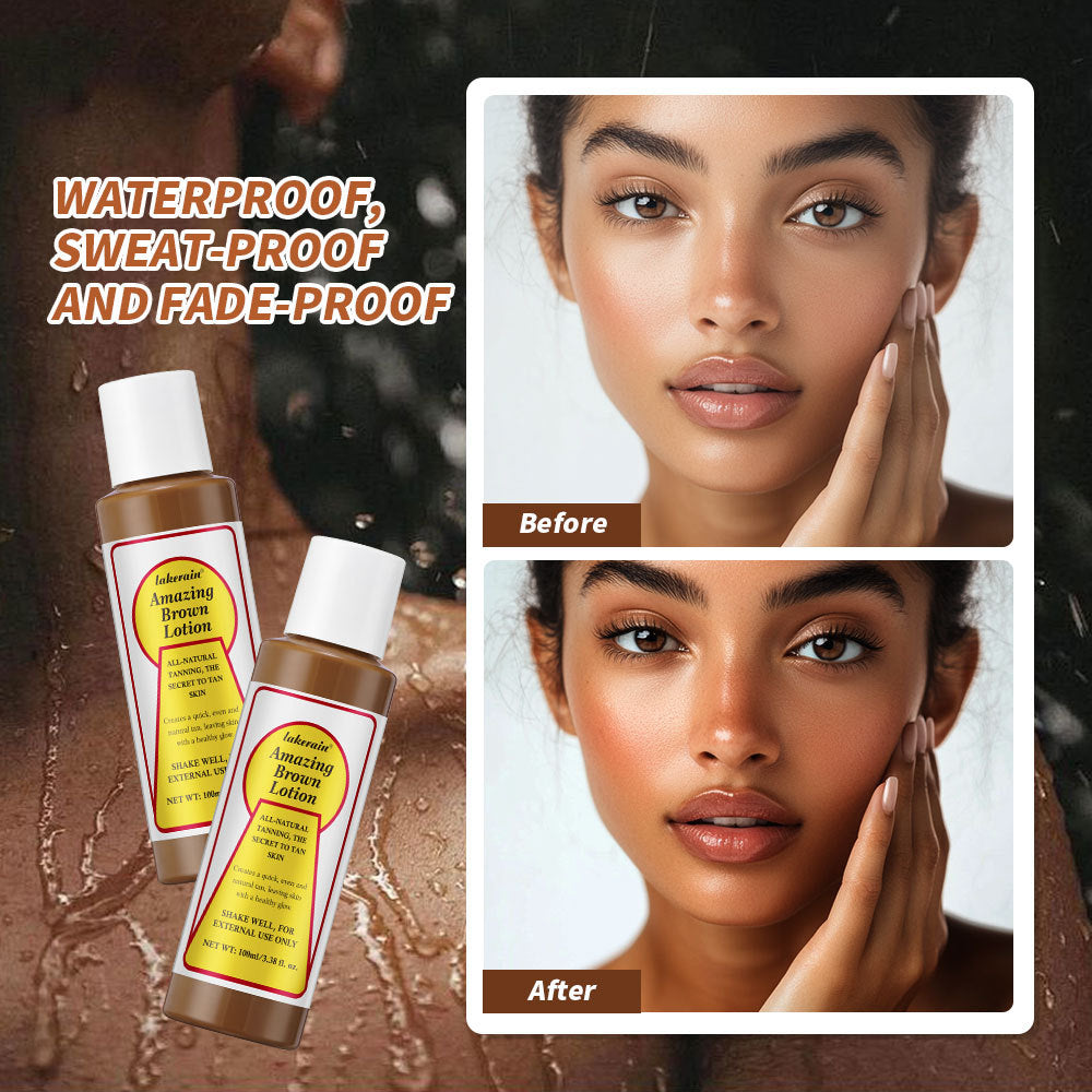 Sun Tanning Cream Beach Sunbathing Bronze