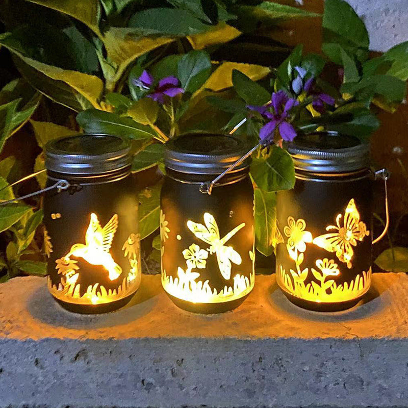 Outdoor Waterproof Night Lamp for Garden Patio Yard - Round 13.8x7.8cm