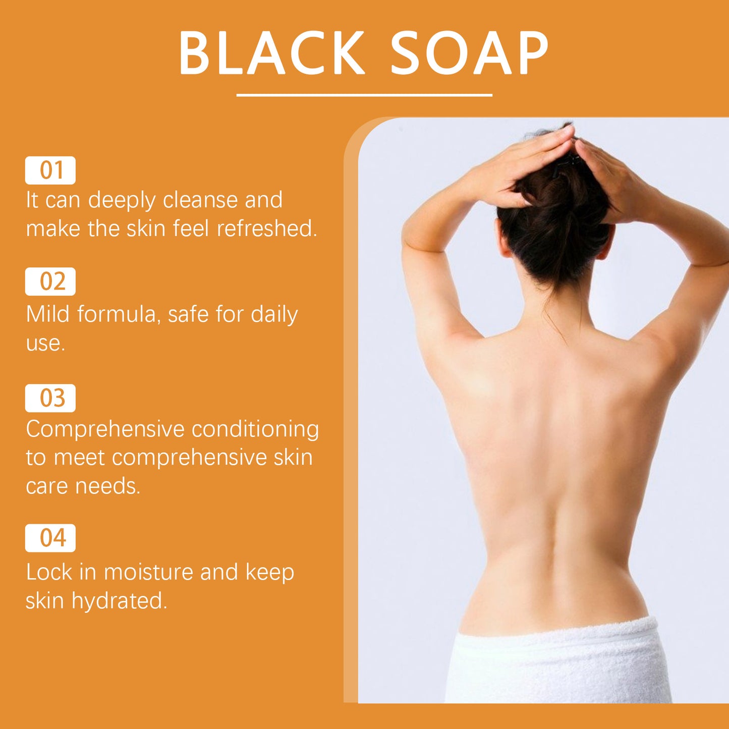 Moisturizing Exfoliating Body Soap - Deep Nourishing Skin Cleansing Bar