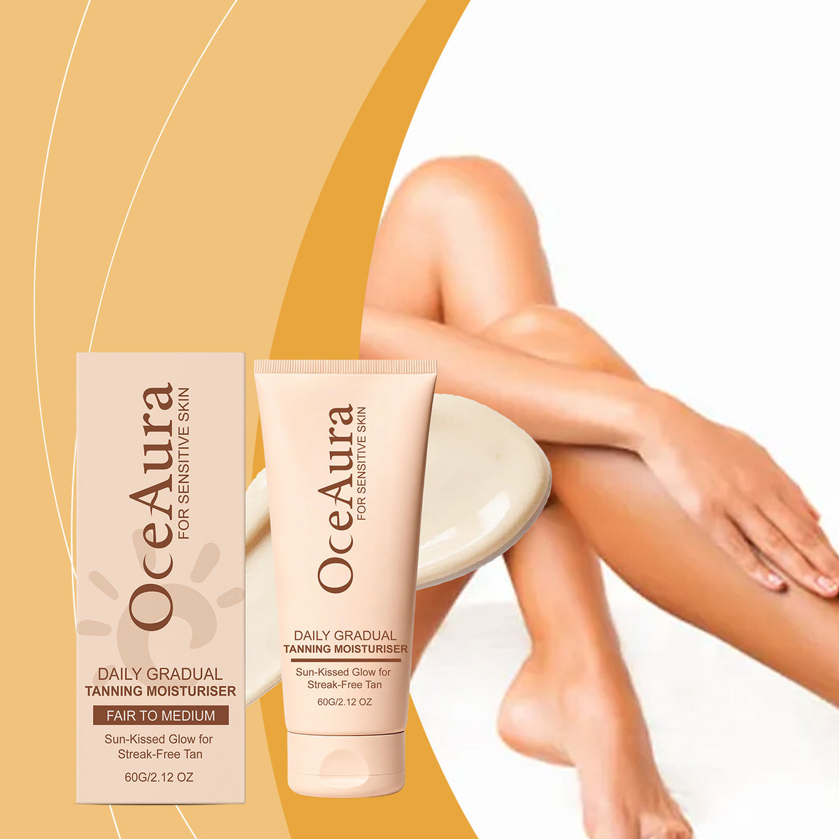 Plant Extract Tanning & Moisturizing Lotion 60g