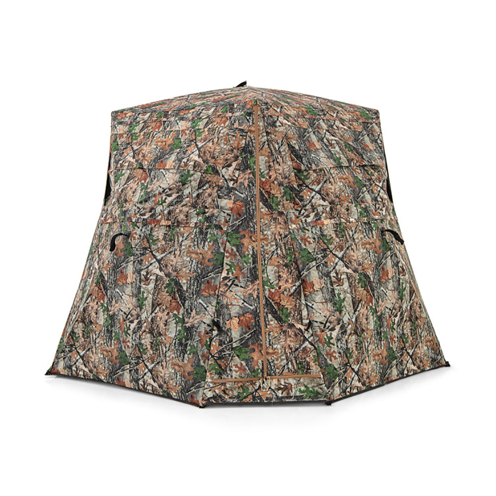 Camouflage 360-Degree One-Way See-Through Hunting Blind