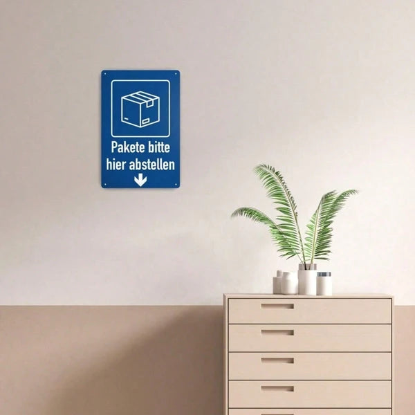 Metal Tin Wall Sign - 20 cm x 20 cm Decorative Art