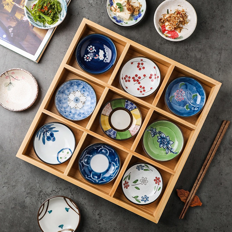 Ceramic Plant Flower Dish Saucer for Home & Garden Kitchen Decor