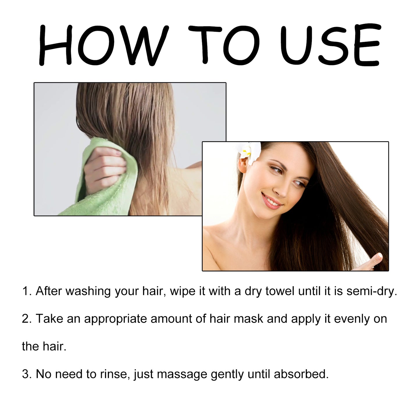 Hair Repair Mask for Dry and Frizzy Hair Treatment - 50ml