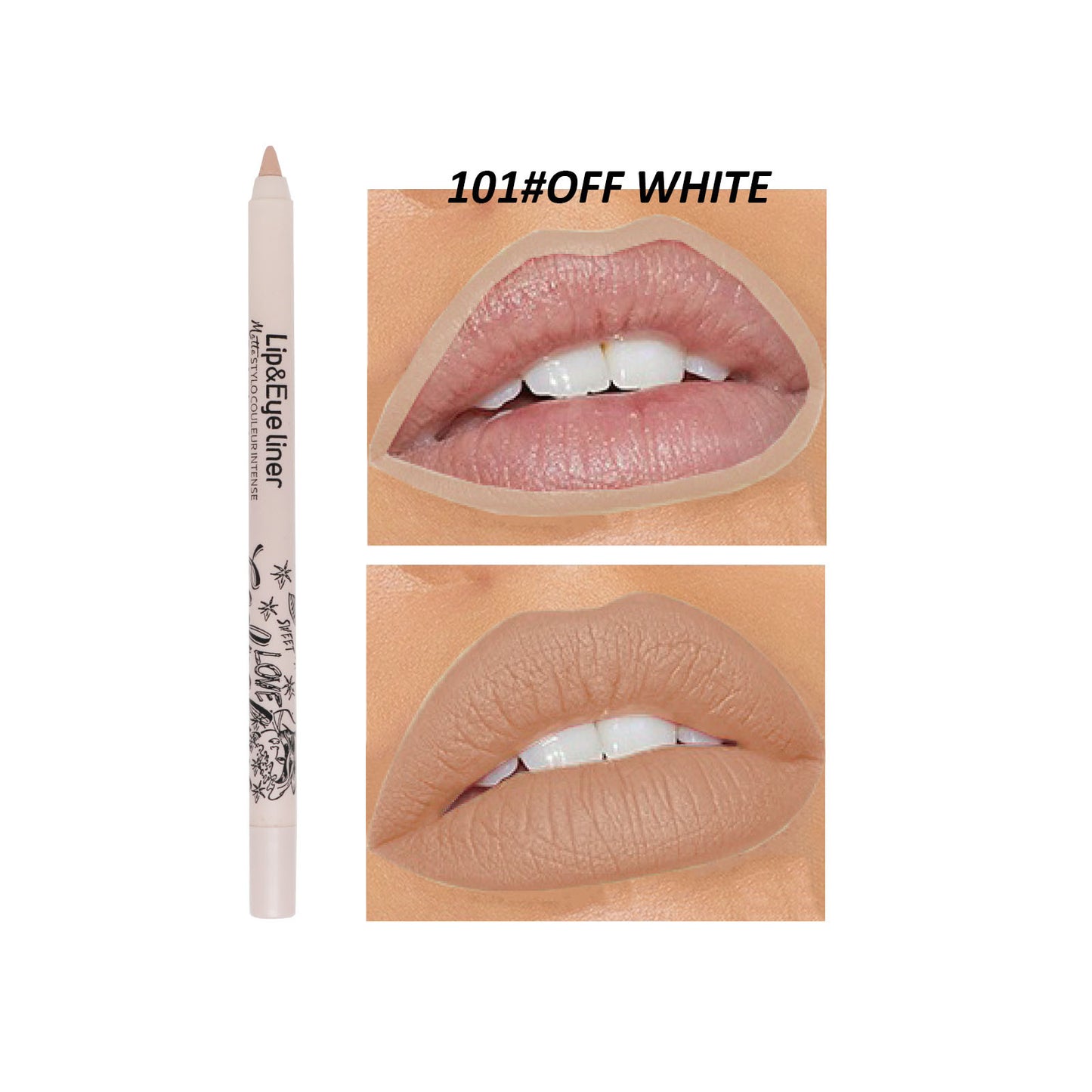 Matte Lip Liner - Discoloration Resistant Outline Lipstick 20 Colors