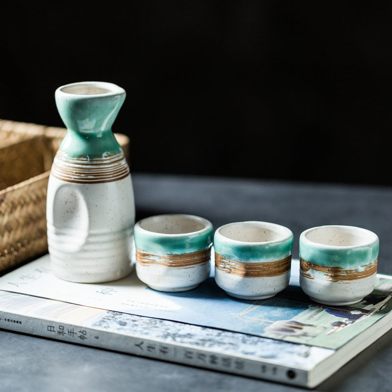 Vintage Ceramic Wine Cup - Creative Drinkware for Kitchen & Bar
