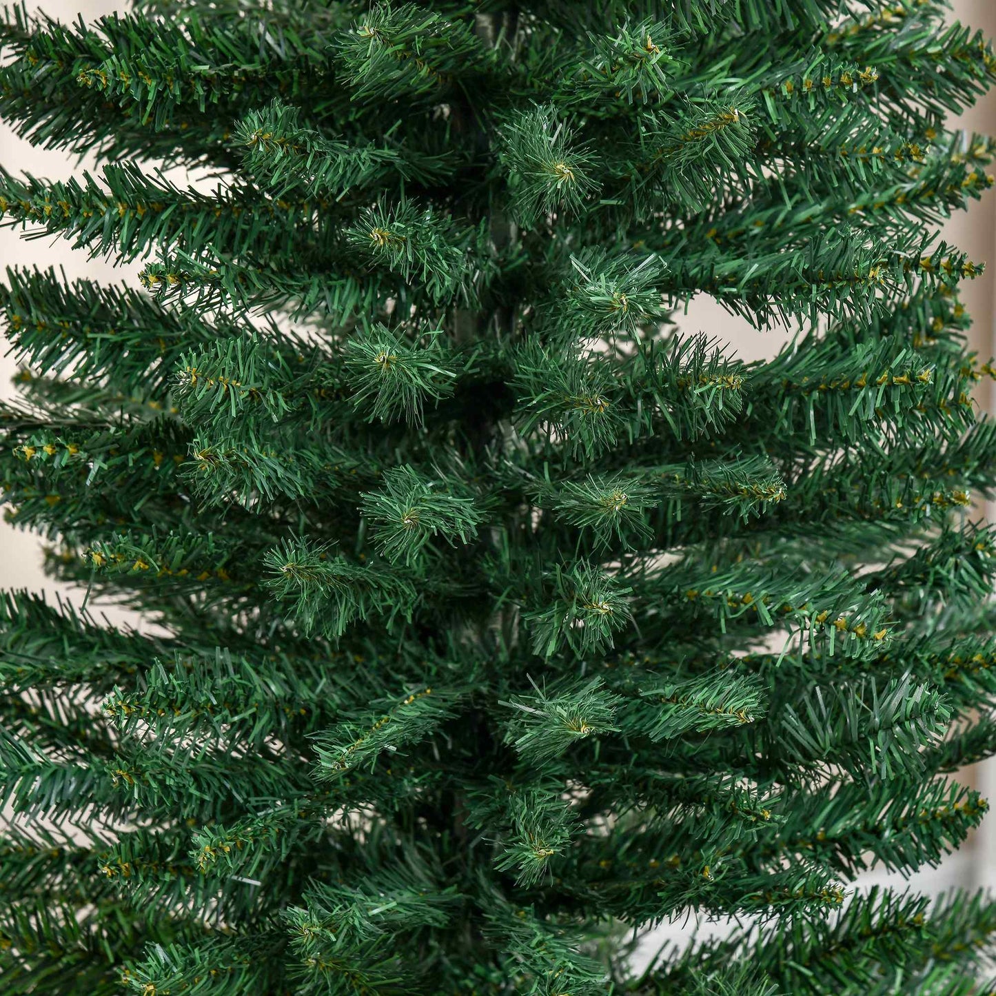 7ft Slim Pencil Artificial Christmas Tree - Green with 499 Tips