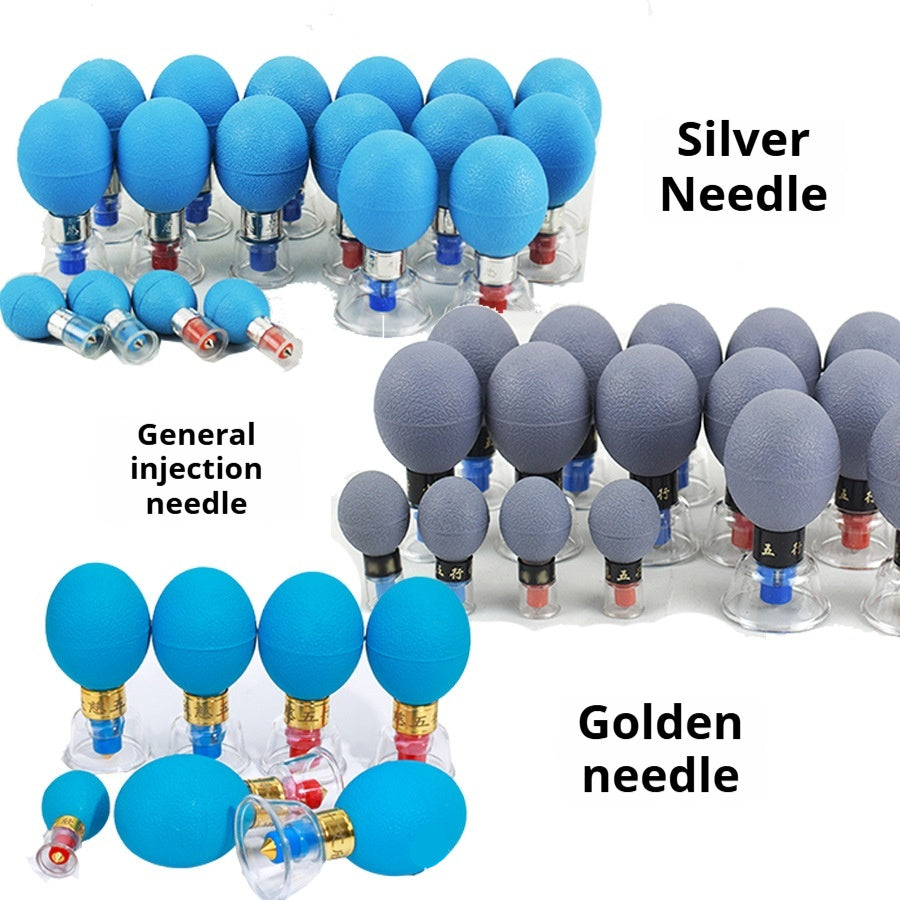 Vacuum Moxibustion Cupping Set with Needles