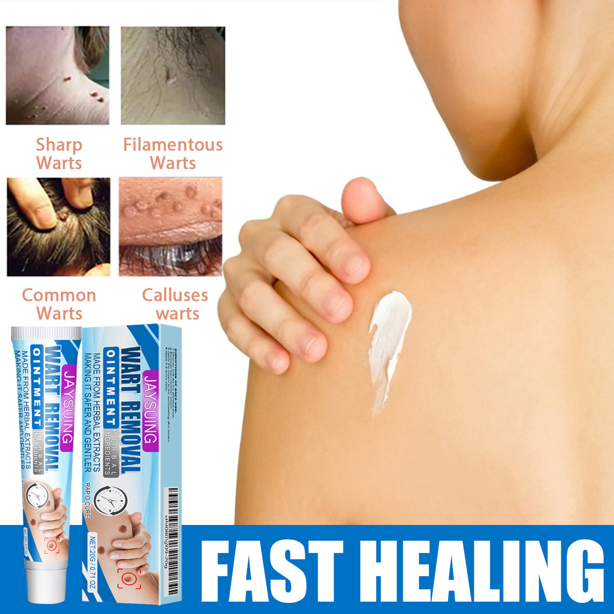 External Body Skin Care Paste - Universal, 20g Natural Emulsifiable Treatment