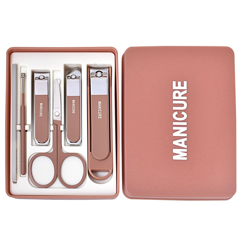 Nail Clippers Set 6 Pieces Anti-Splash Large Opening Manicure Tool