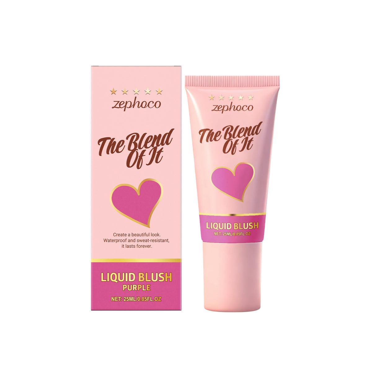 Moisturizing Liquid Blush for Face - Hydrating Makeup in Multiple Shades