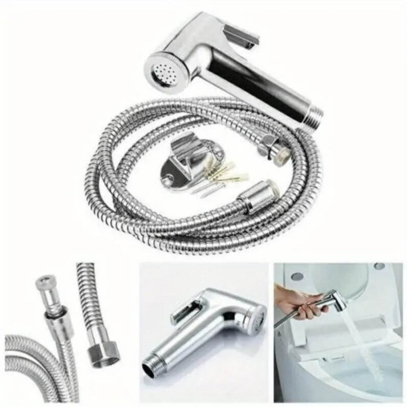 High-Pressure Toilet Cleaning Gun Set for Bathroom Sanitization