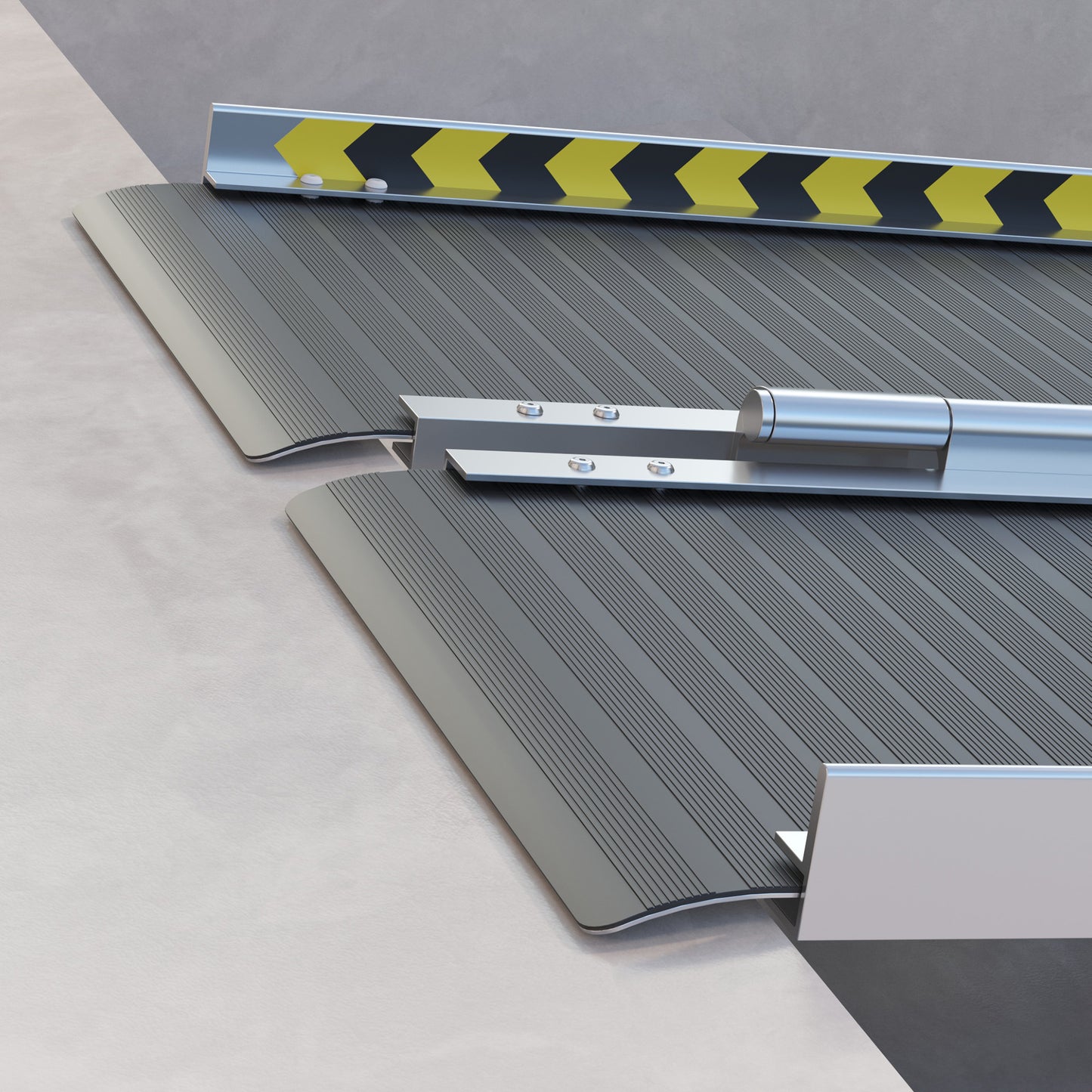 10FT Foldable Aluminum Wheelchair Ramp with Non-Slip Surface