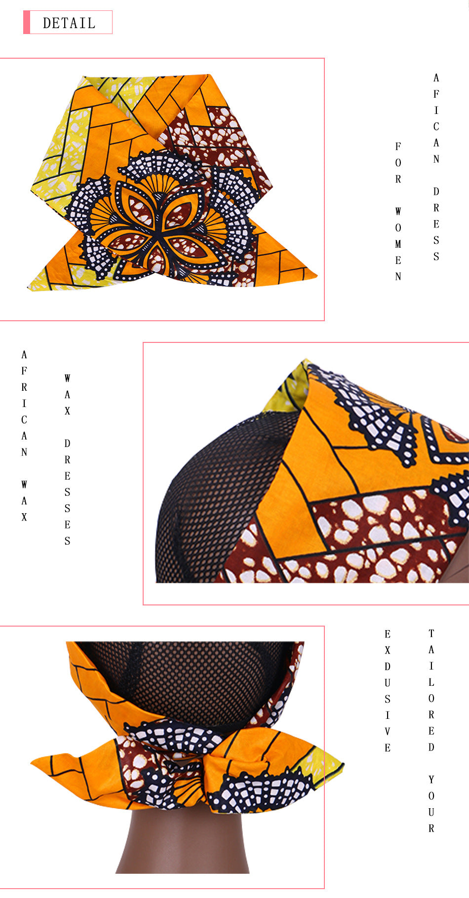 Women's Ethnic Cotton Hair Band - Bohemian Style