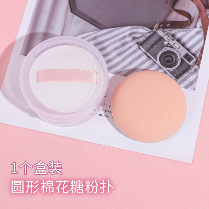 Reusable Makeup Sponge Puff Set - Wet & Dry Air Cushion Brushes, Multiple Shapes