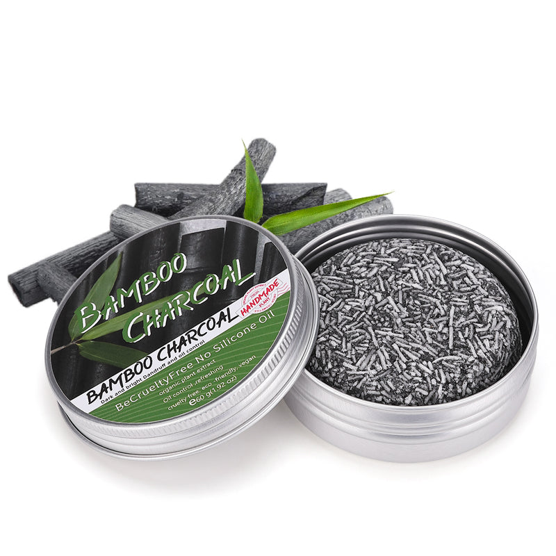 Bamboo Charcoal Shampoo Bar - 60g