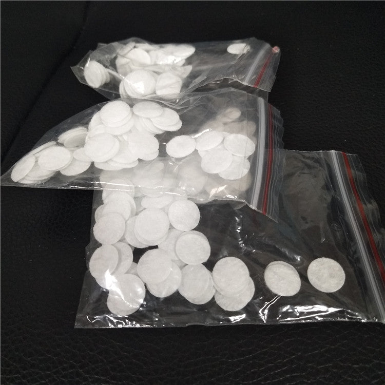 Filter Cotton - White, 1mm Thickness, Pack of 40-50 Pieces