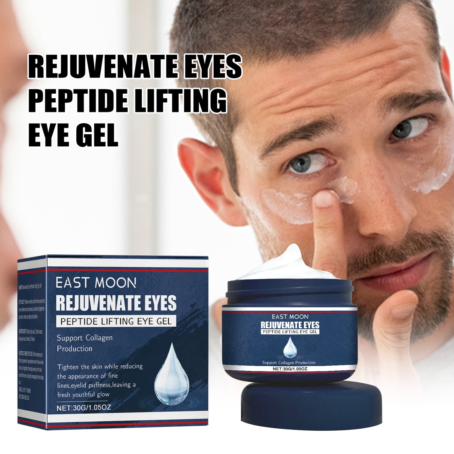 Anti-Aging Firming Eye Cream with Hyaluronic Acid & Coffee Extract