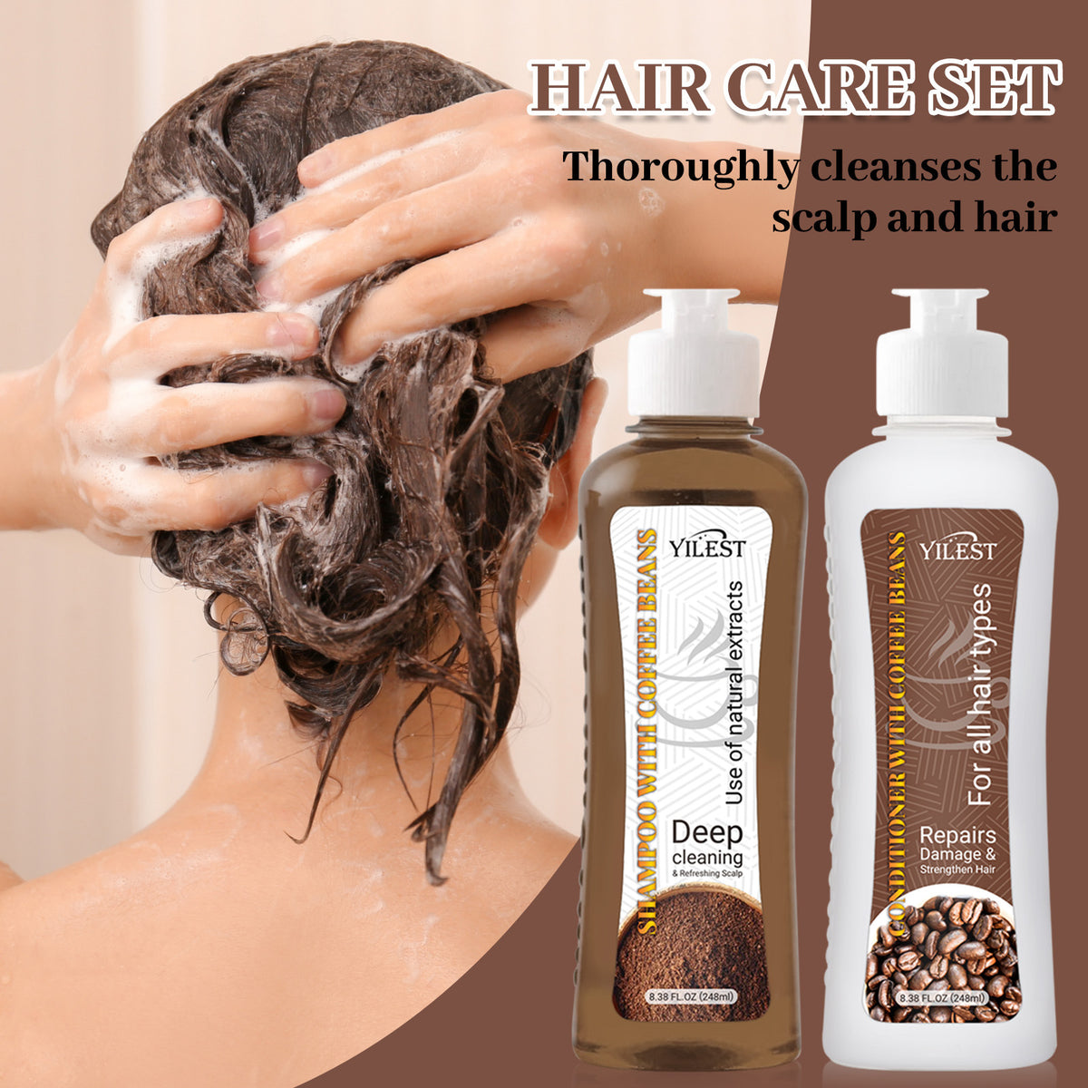 Nourishing Hair Improve Frizzy Dry Shampoo Suit