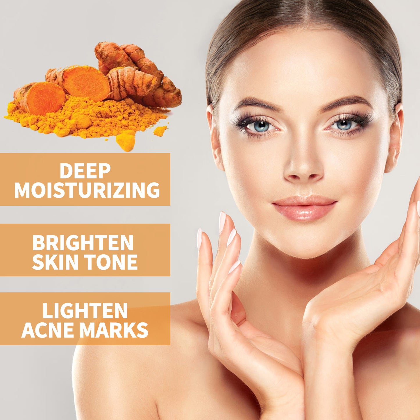 Turmeric Antioxidant Face Serum - 30ml Brightening & Hydrating Skin Care