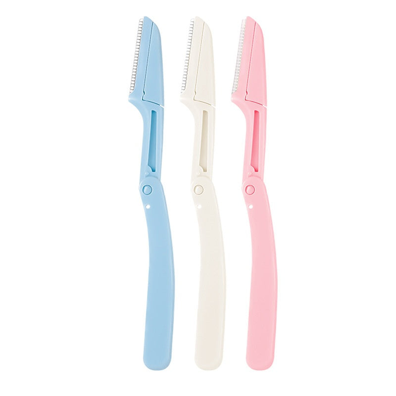 Women’s Anti-Scratch Eyebrow Trimming Kit for Beginners - Multiple Colors
