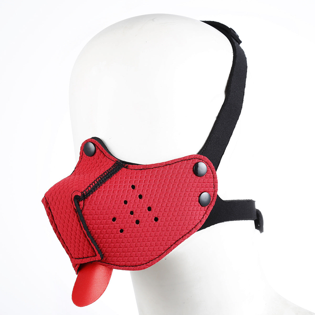 Dog Mouth Headgear Set for Pet Play and Training - Multiple Colors