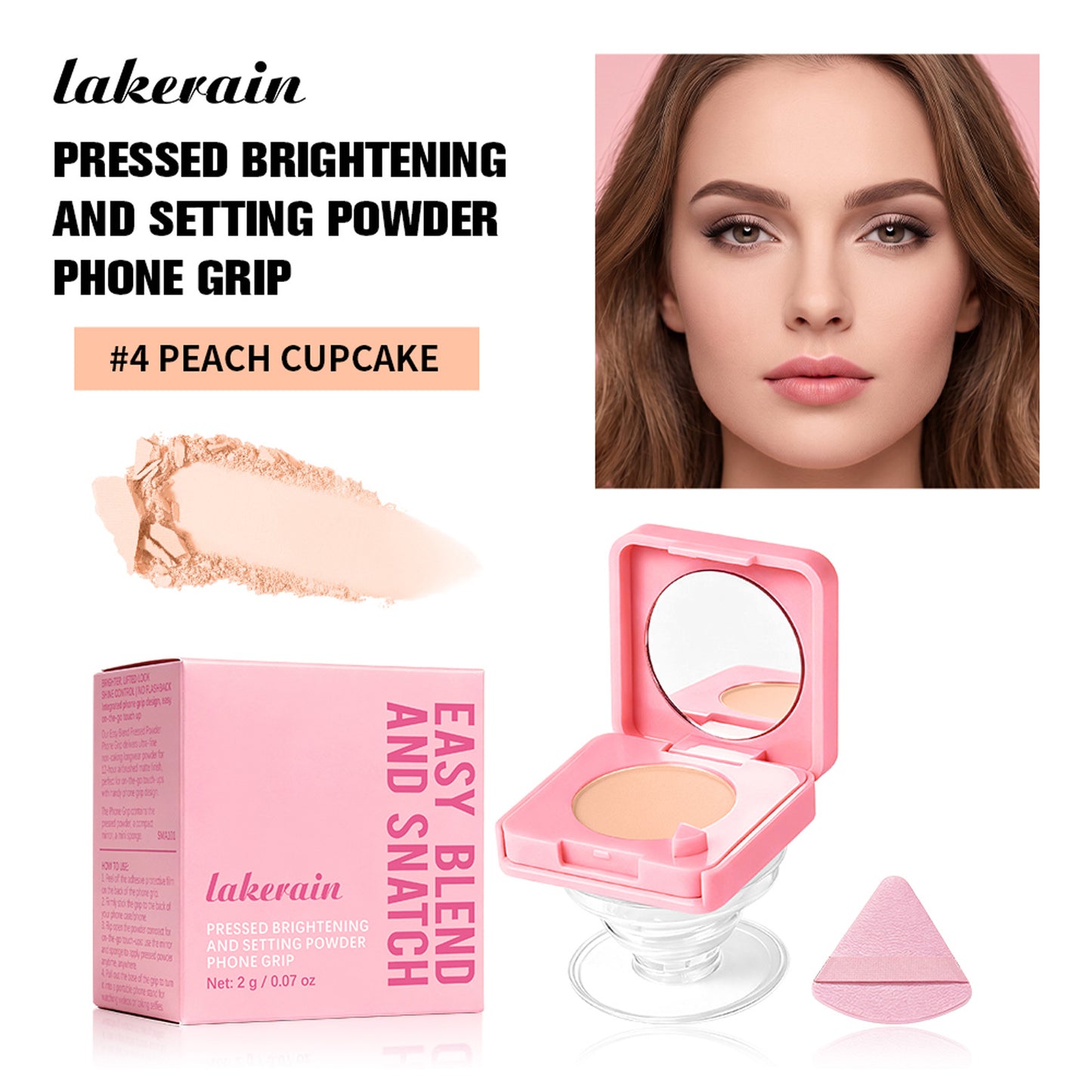 Baked Setting Powder Compact - All Colors & Sizes for Flawless Skin