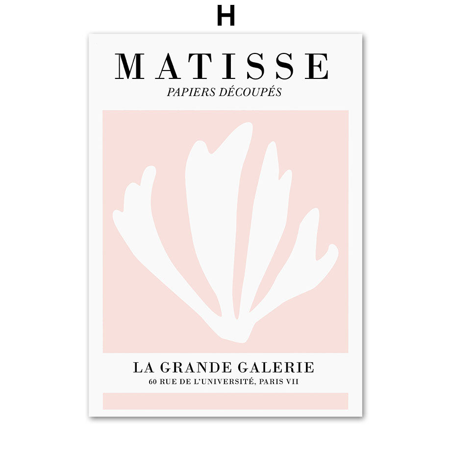 Matisse Decorative Canvas Wall Art - Gallery Style for Living Room