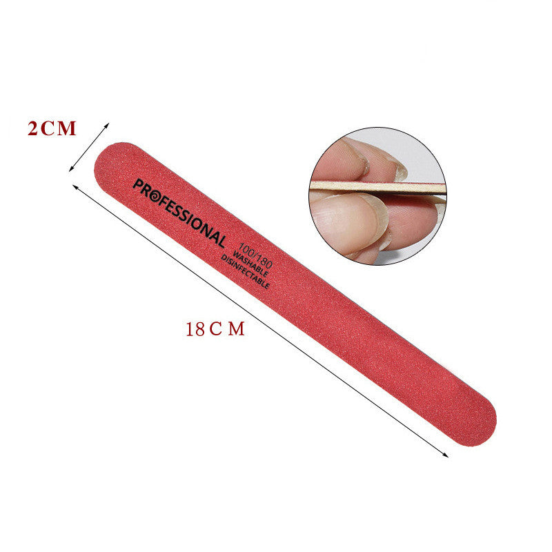 Nail File Sanding Strips - Double-Sided, 50-Pack