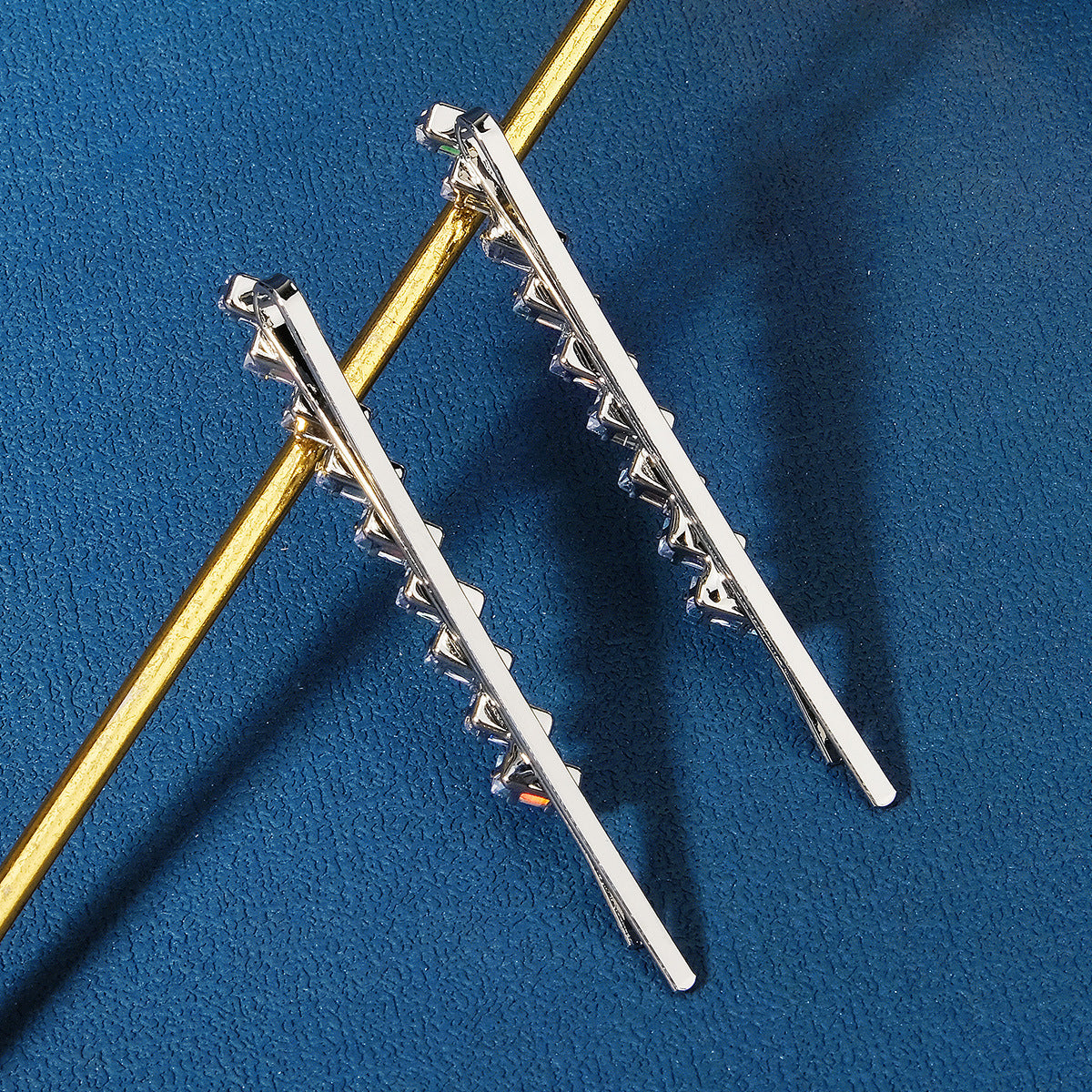 Zircon Hair Pins 2-Piece Set – Bridal Hair Accessories