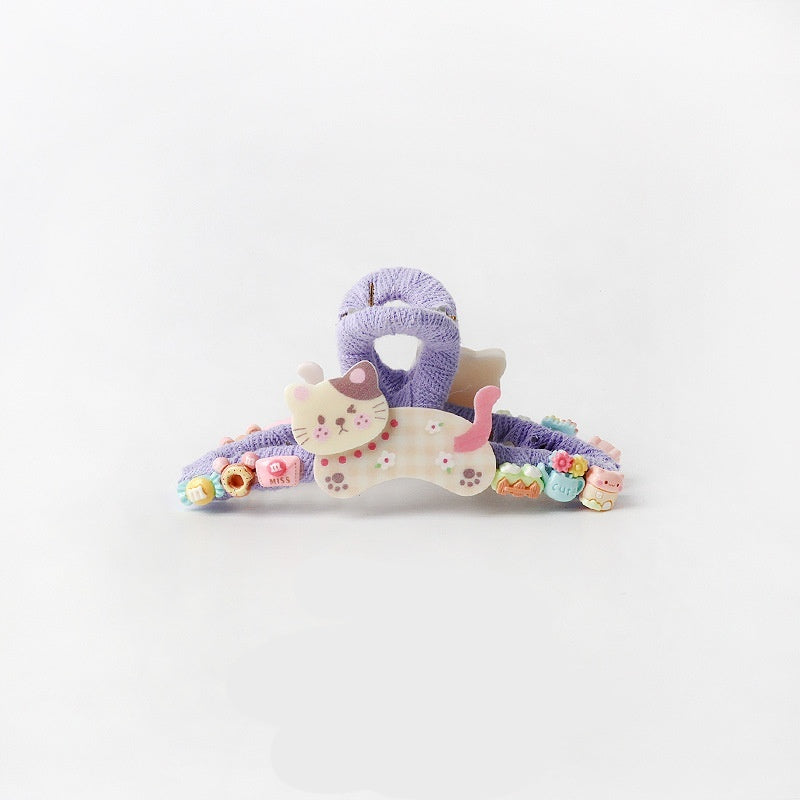 Cute Cartoon Hair Clip - Resin Animal Design