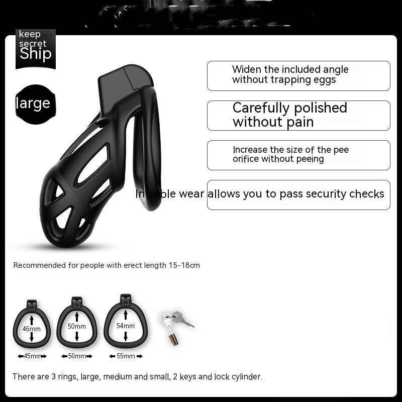 Sleepy Dragon Male Chastity Lock - Multiple Sizes, ABS Material