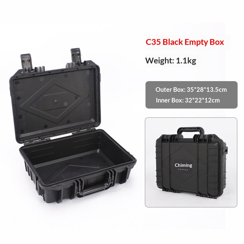 Portable Plastic Toolbox for Home Storage and Organization