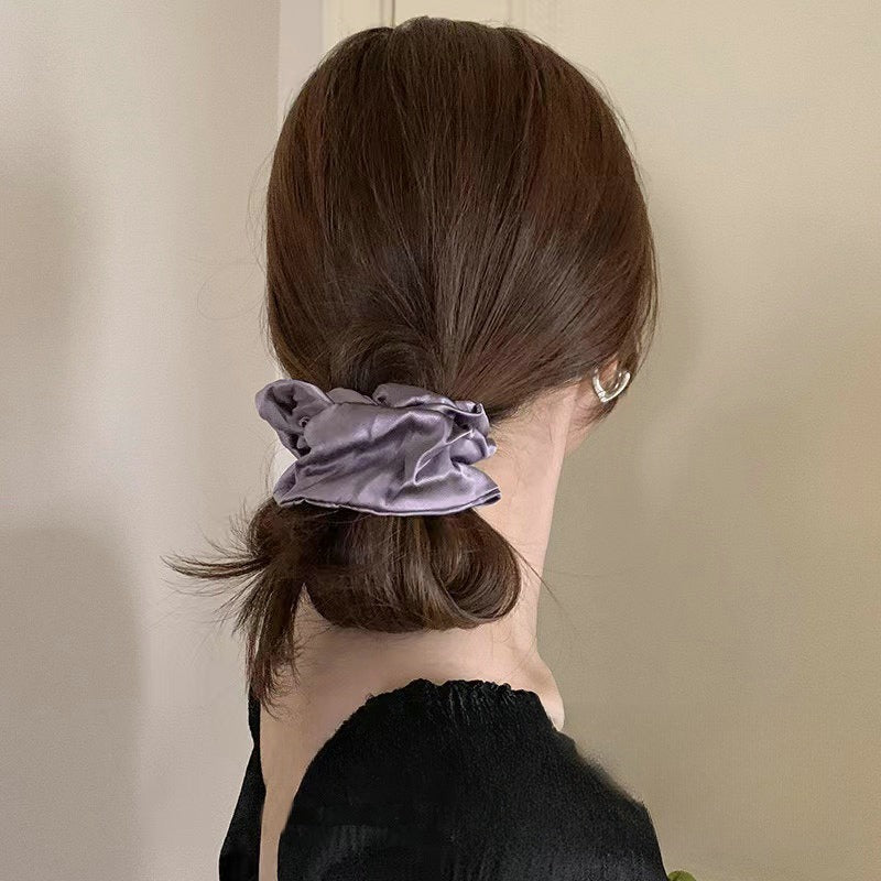 Silk Hair Ring - 6CM Elastic Band