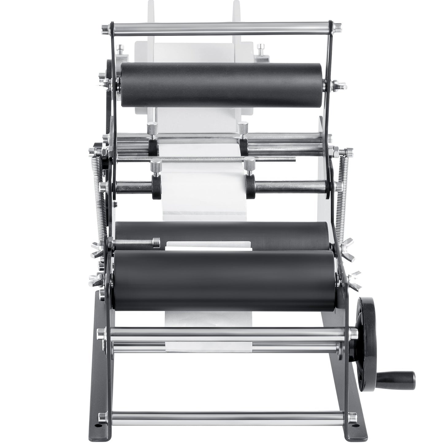 Manual Round Bottle Labeling Machine - Adjustable, Fast Application for 0.78-4.72 Inch Bottles