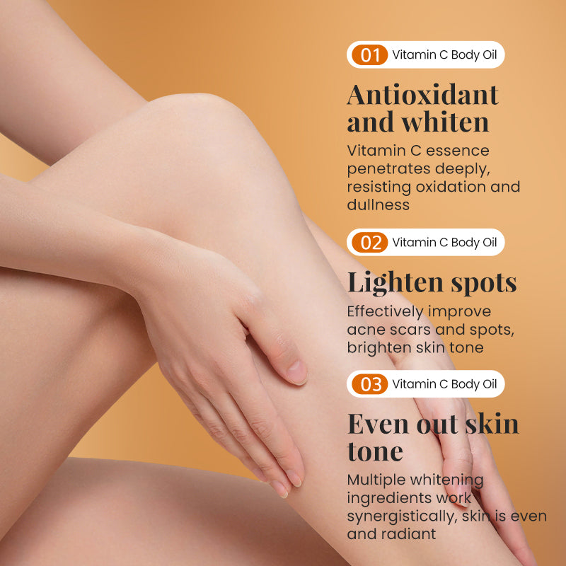 Body Oil 260ml - Moisturizing Body Care Oil for Skin Hydration