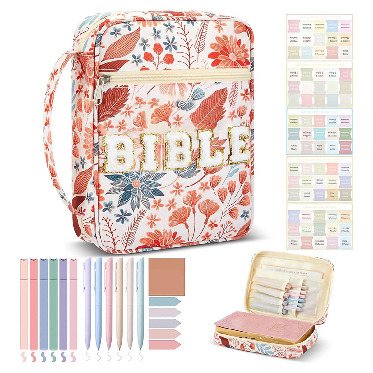 Book Storage Bag Handbag Style Travel & Desktop Organizer