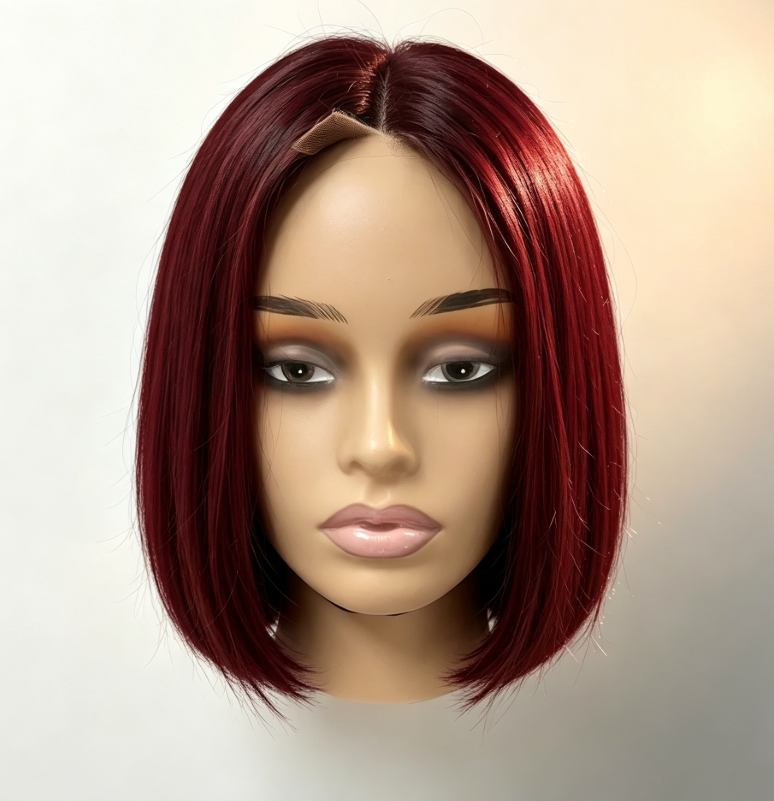 Human Hair Wig Full Head Set 28 Inch Short Wavy Curly Straight Women’s Wig